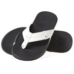 Reef Cushion Bounce Phantom Mens Footwear Sandals - White Charcoal All Sizes