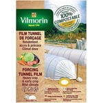 Vilmorin - Film Tunnel de Forçage 2 m x 4 m - Farine de Céréales - Épaisseur 20µm -100% Biodégrable