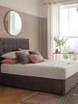 Silentnight Mila Velvet 1000 Pocket Memory Mattress With Upholstered Divan Base And Headboard Bed Set