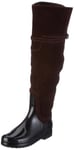 Buffalo London 410-2050 Cow Suede 114854, Bottes Femme - Marron-TR-SW288, 40 EU