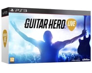 Guitar Hero Live PS3 Game with Guitar Controller, Dongle. New and Sealed