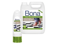 Golvrengöring Bona Spray Mop klinker & laminat 4l 3st/fp