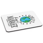 World's Best Manager PC Computer Mouse Mat Pad - Funny Gift Present