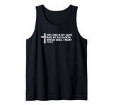 Psalm 27 The Lord Is My Light and My Salvation Tank Top