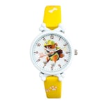 Paw Patrol Quartz Klocka Tecknad Analog Armbandsur Armband Barn Pojke Flicka Present Yellow