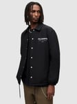 AllSaints Underground Coach Jacket, Black