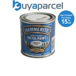 Hammerite 5084857 Direct to Rust Smooth Finish Metal Paint White 250ml HMMSFW250