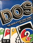 DOS Card Game Cards Wild Card Uno Mattel Family Kids Flip Christmas Gift Fun