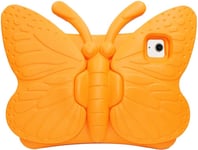 Trolsk 3D Butterfly støtsikkert deksel (iPad Air 11 (2024)) - Oransje