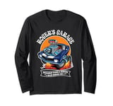 Roger's Garage Hotrod Classic Car Design for the Name Roger Long Sleeve T-Shirt