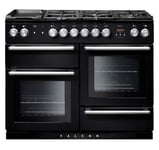 Falcon Nexus 110cm Dual Fuel Range Cooker Black, Induction