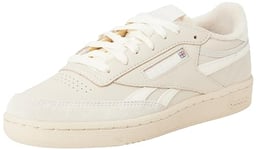 Reebok Women's Club C Revenge Sneaker, Stucco/Vintage Chalk S23-R/Paperwhite, 3 UK