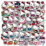 Sanrio Hello Kitty Tarrasetit - 50 Kpl Piirrosaiheinen PVC Dekstaarit