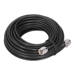 RG-58 Cable 15meter / 49.2ft RF Coaxial Cable Black For Security Systems For