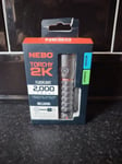 Nebo Torchy 2K MagDock USB Rechargeable 5 Mode LED 2000 Lumens Torch Bad Box.