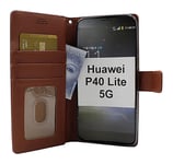 New Standcase Wallet Huawei P40 Lite 5G (Brun)