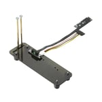 25cm Magnetic Base Adt-link M.2 adaptateur pour PCI-E 1x pcie 3.0x1 Riser carte ruban Gen 3.0 câble avec support Vertical support de support