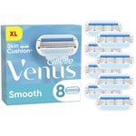 Gillette Venus Smooth partaterät 8 kpl