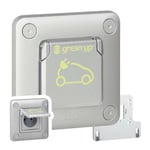 Legrand - Prise de recharge pour ve Green'up Access avec volet IP55 IK10 Fixation saillie/encatrée Modes 1 ou 2 16A 230V 077897