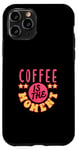 Coque pour iPhone 11 Pro Café en grains de caféine Lover Tasse à café Barista