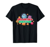 Chlamydia Survivor Funny Virus Inappropriate Humor T-Shirt