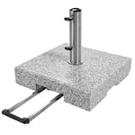 Doppler SL-AZ Granite Extendable Handle 72kg Parasol Stand - Grey