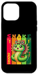 Coque pour iPhone 12 Pro Max Nouvel An chinois du serpent vert 2025 Zodiaque Lunaire