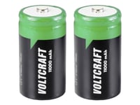 Voltcraft Hr20 Genopladeligt D-Batteri Nimh 11000 Mah 1.2 V 2 Stk