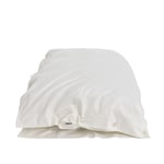 Tekla - Cotton Sateen Duvet Covers Solid 220x220 Cloud White - Dynetrekk - Hvit