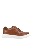 Hush Puppies Wyatt Leather Trainers, Tan