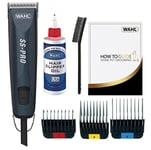 Wahl Dog Clippers, SS Pro Premium Dog Grooming Kit, Full Coat Dog Grooming Clippers for All Coat Types, Low Noise Corded Pet Clippers, Powerful and Quiet