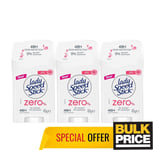 Lady Speed Stick Zéro Pétales De Rose Déodorant Stick Alu-Gratuit 3-Pack