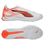 PUMA Ultra 5 Pro Cage Tt Unlimited - Vit/svart/glowing Red - Turf (Tf), storlek 47