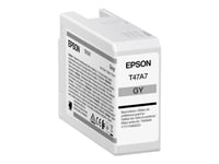 Epson Ultrachrome Pro T47a7 - 50 Ml - Grå - Original - Blekkbeholder - For Surecolor Sc-P900, Sc-P900 Mirage Bundling