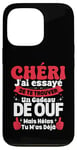 Coque pour iPhone 13 Pro Chéri J'ai Essayé De Te Trouver Cadeau Saint Valentin Amour