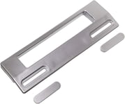 Universal Grey Silver 190mm Fridge Freezer Handle Fixing Slots 90mm to 170mm