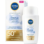 Nivea Very High Protection Sun UV Q10 Triple Protect Facial Sun Cream SPF50 40ml