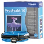 Ebeco Frostvakt 10 värmekabel med stickpropp (2m - 20W)