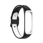 Samsung Galaxy Fit 2 SM-R220 Armband Ihåligt Silikon Svart/Vit