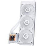 Lian Li HydroShift LCD 360S AIO 360mm CPU Liquid Cooler - White HSLCD36SW