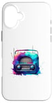 Coque pour iPhone 16 Plus Radio Vintage Radios Antiques