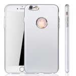 Apple IPHONE 6/6s Étui Coque Téléphone Portable Protection de Pare-Chocs Argent