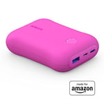 Made for Amazon, Kids Portable Charger | for Fire Kids & Kids Pro tablets, Pink