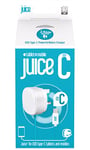 Juice USB Type-C Powerful Mains Charger for Tablets & Mobiles, 2.4 AMP output (White)