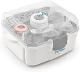 Nuvita 1085 | Bottle Steriliser | Microwave Steam Sterilisers Compact 10.30'' |