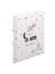 Hama "To The Moon" Bookbound Album 29 x 32 cm 60 Valkoinen Pages