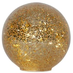 Glasdekoration Star Fall 15cm Guld