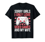 Valentine's Day Shirts Video Games Heart Valentines Day Men T-Shirt