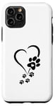 iPhone 11 Pro Dog Paw Heart Baby Dogs - Dog Paw Print Dog Paws Hearts Case