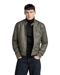 G-STAR RAW Men's Biker Jacket, Grey (gs grey D24281-C143-1260), S